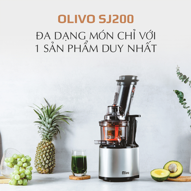 Máy Ép Chậm OLIVO SJ200 Đa Năng