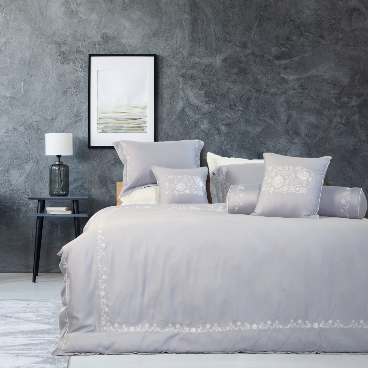 Bộ ga chun chần bốn mùa Sắc Đông EST23035