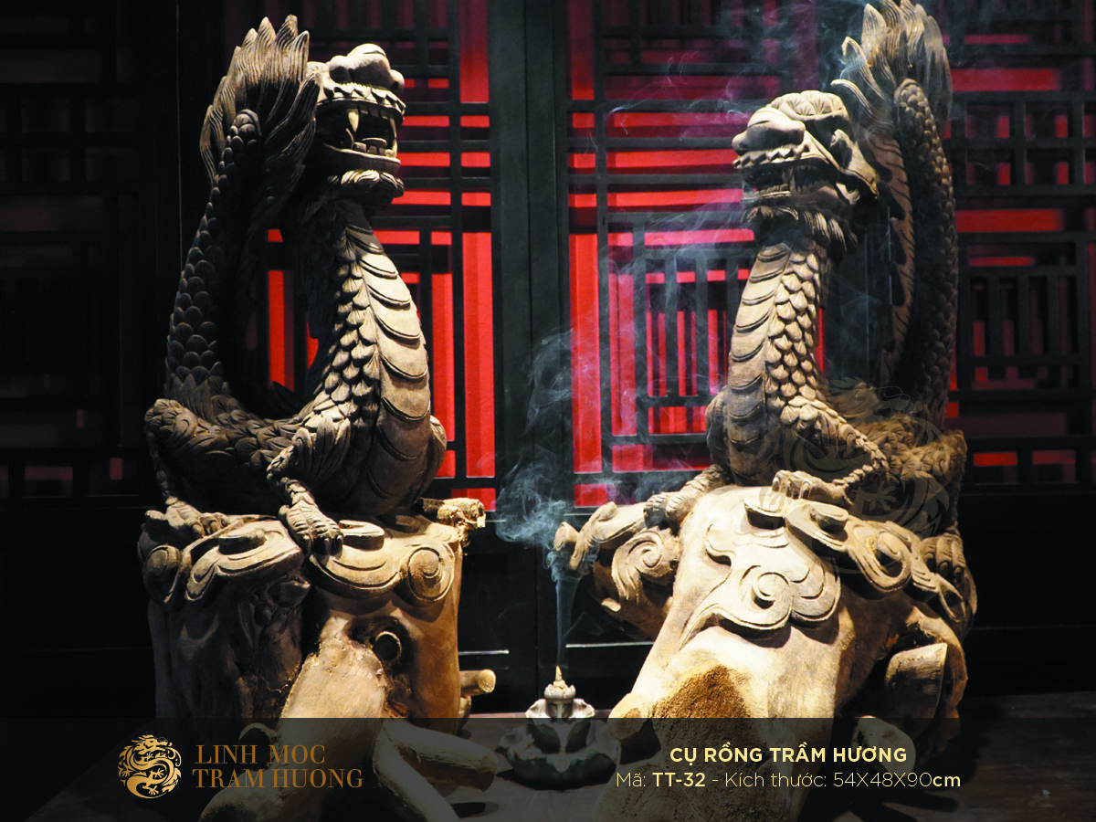 Cụ rồng trầm hương