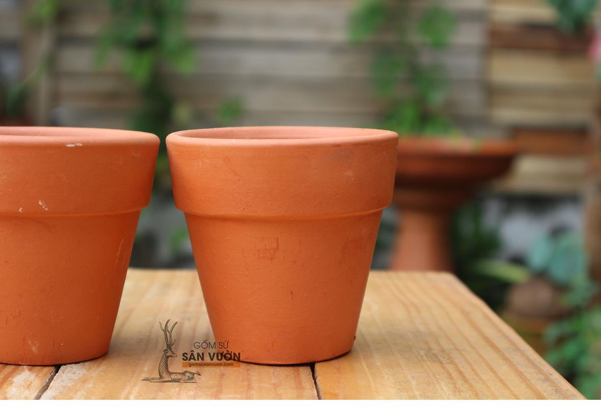 Chậu gốm LY GỜ 12cm