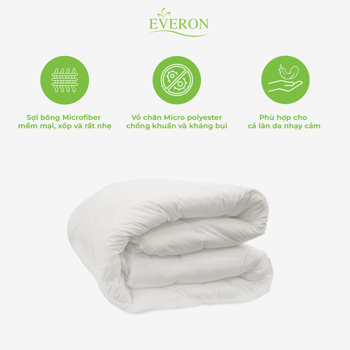 Ruột chăn Everon bông Micro cao cấp