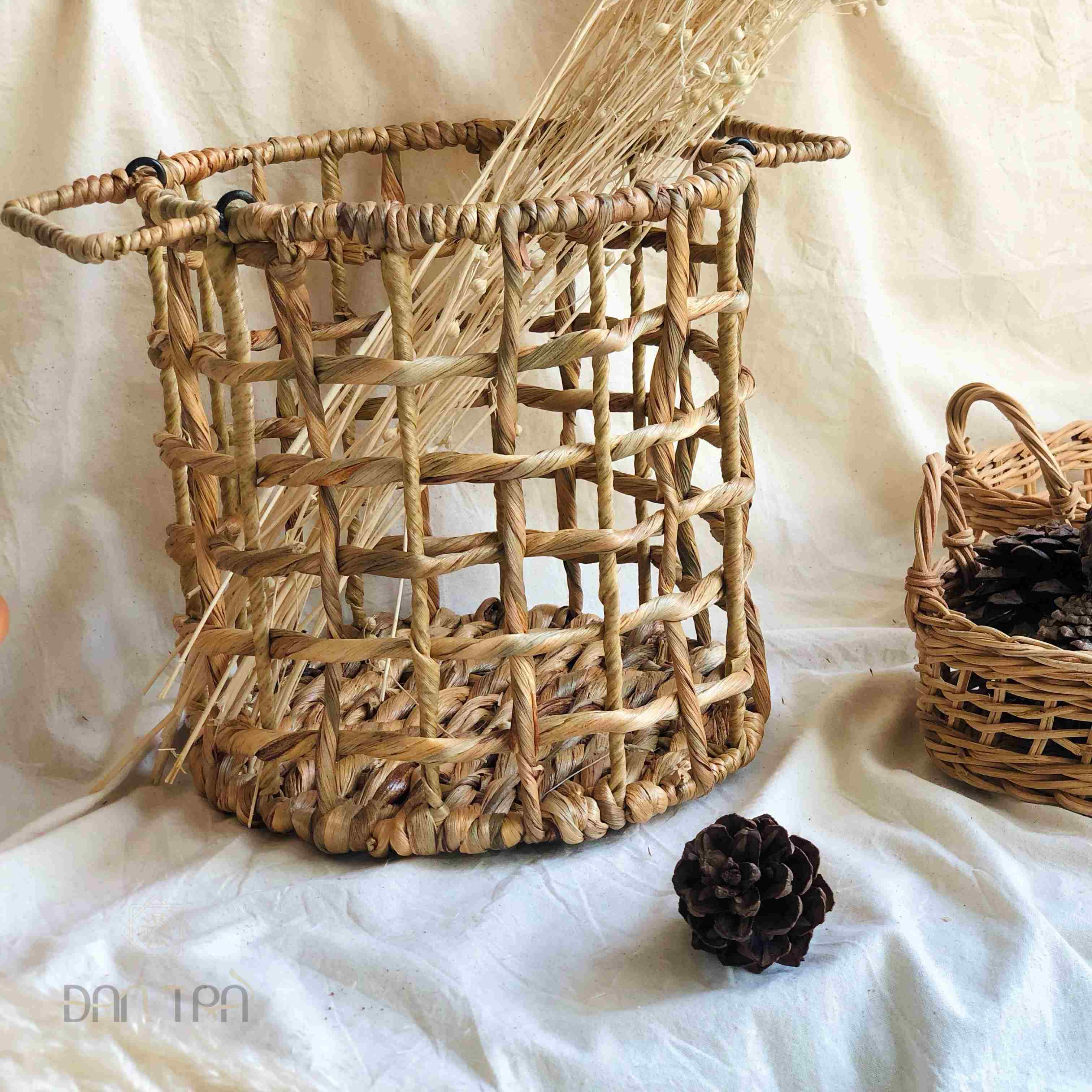 [FREESHIP TOÀN QUỐC] Sọt lục bình đan thưa decor đẹp