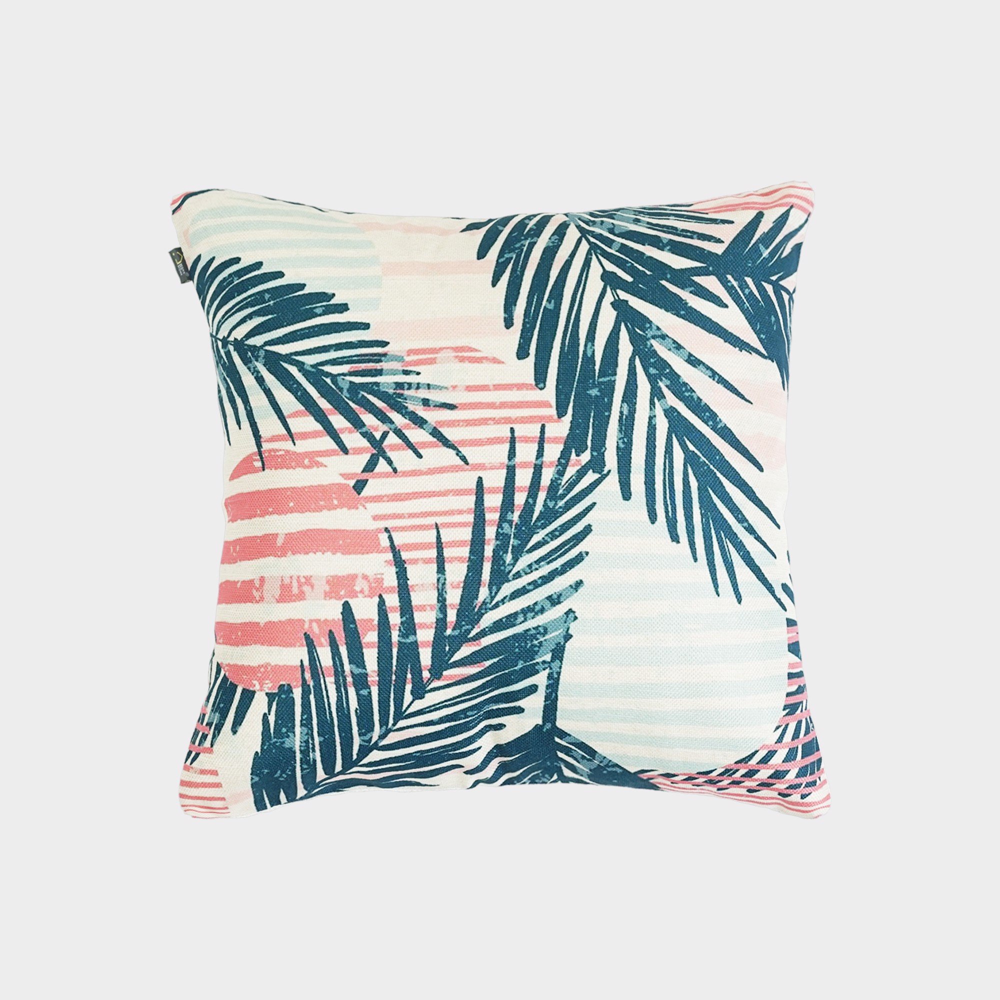 Gối Vuông Trang Trí, Gối Sofa Đơn Giản Có Kèm Ruột Gối Make My Home TROPICAL 5