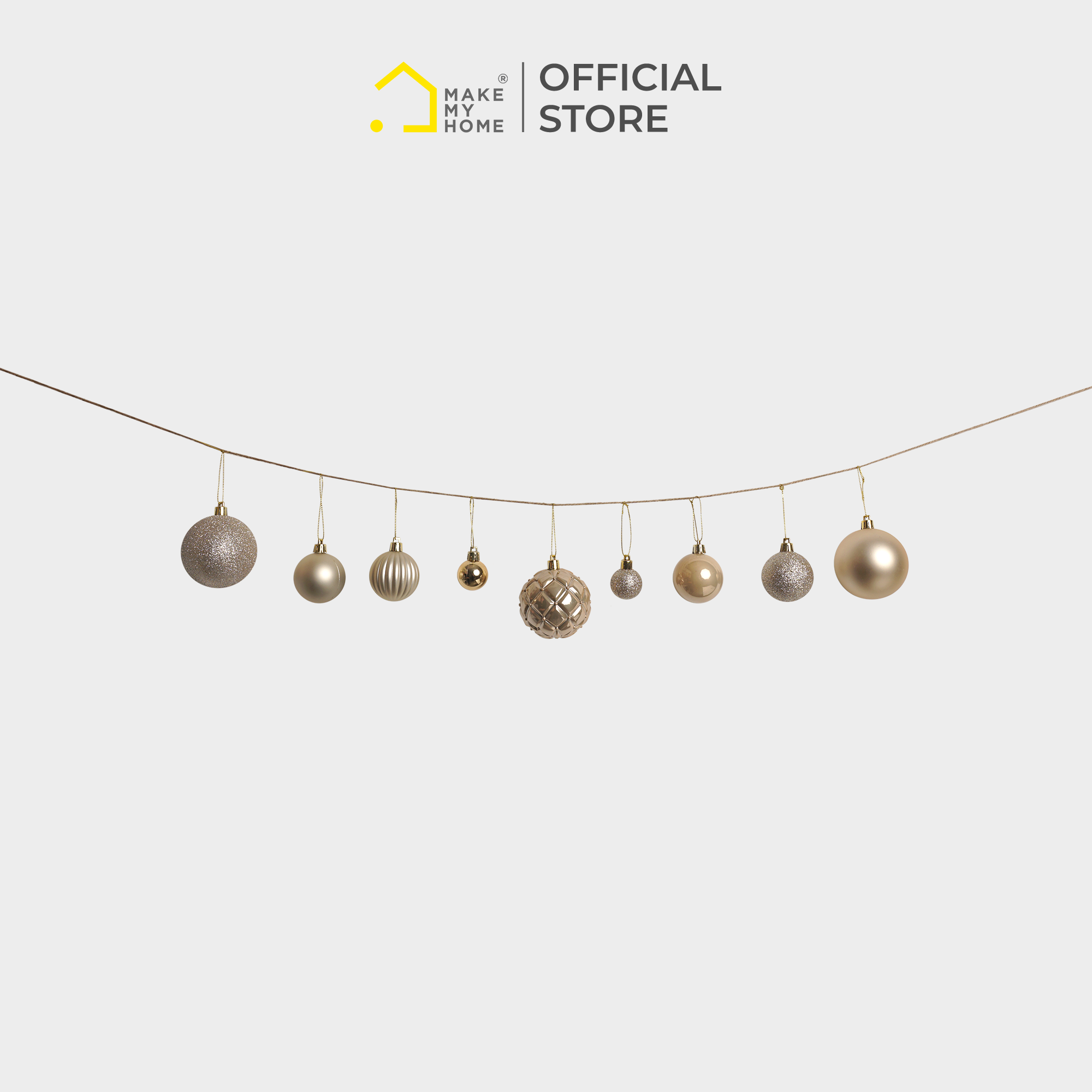 Set Châu Nhựa BÁU Trang Trí Cây Thông Giáng Sinh Noel Make My Home