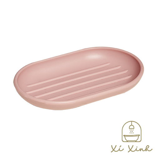 Đĩa đựng xà phòng màu - Hồng nhạt JS-8033