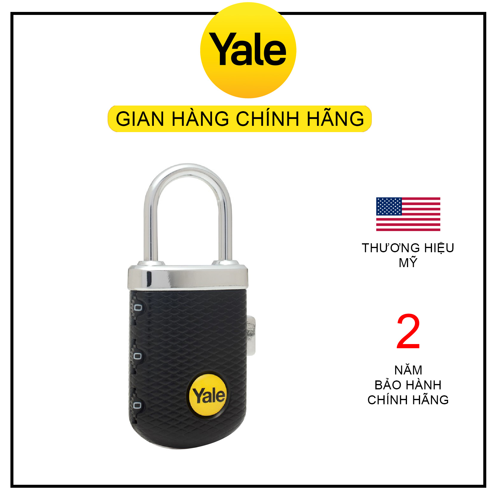 Khóa vali du lịch YP3/31/123/1K