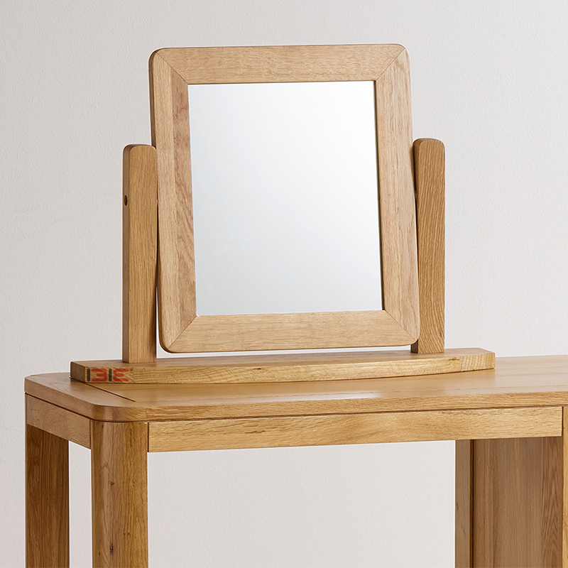 Gương để bàn Romsey gỗ sồi
