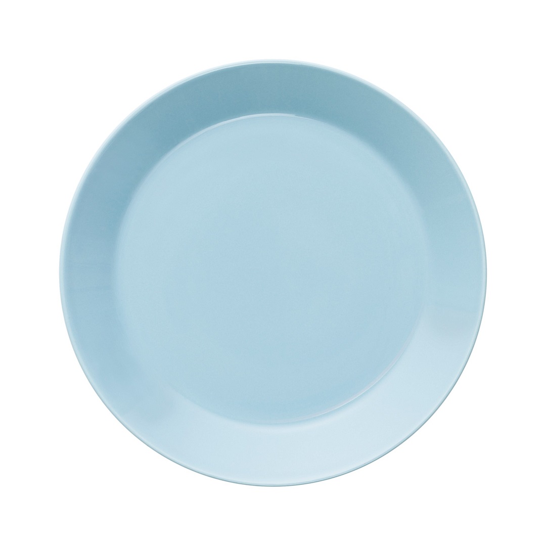 Đĩa Teema 21cm màu xanh nhạt, chất liệu sứ