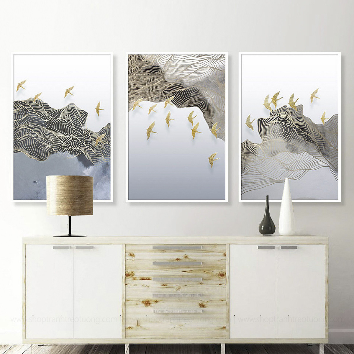 Tranh Treo Tường: Cánh én mùa xuân - DC369 - 50x75cm