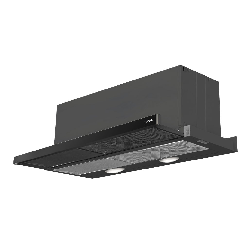 Máy hút mùi Hafele âm tủ mặt kính đen HH-SG70A