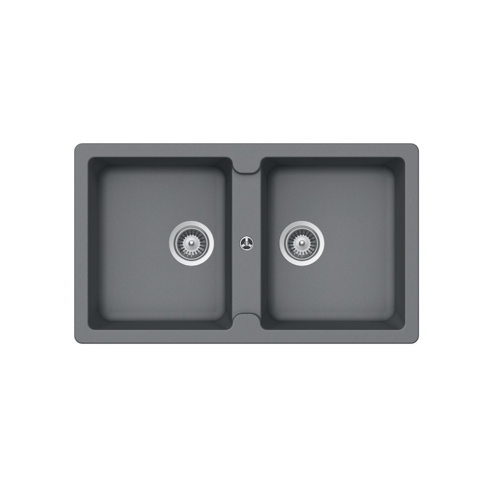 Chậu đá Hafele HS19 - GEN2S90 - Màu xám
