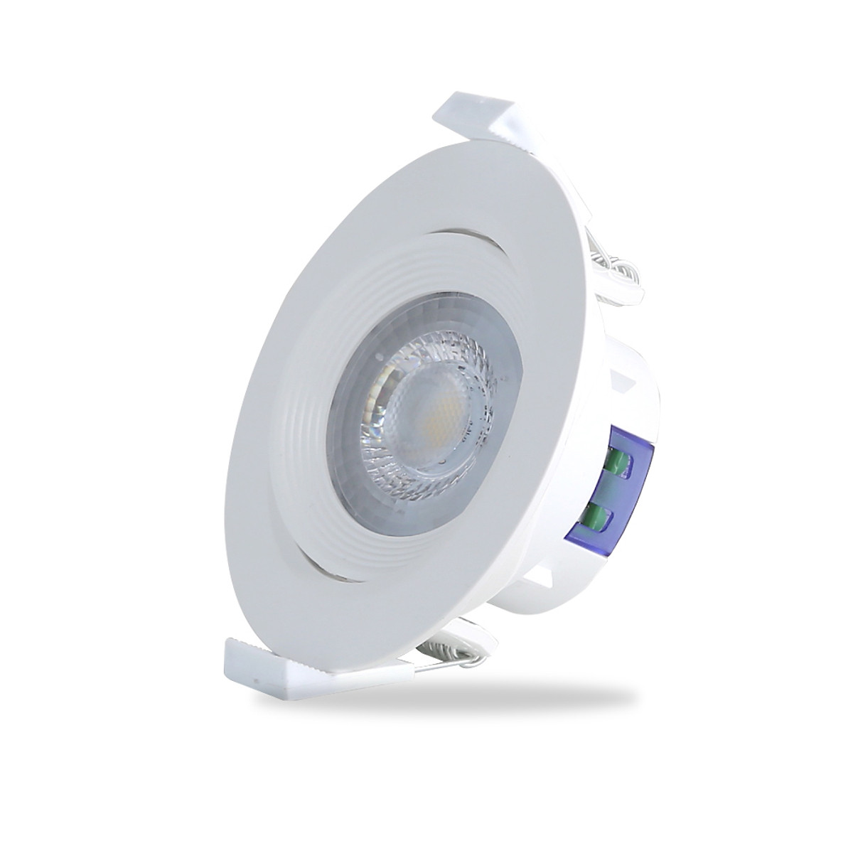Đèn LED âm trần xoay góc Rạng Đông model D AT02L XG 76 - 6.5W - 6500K