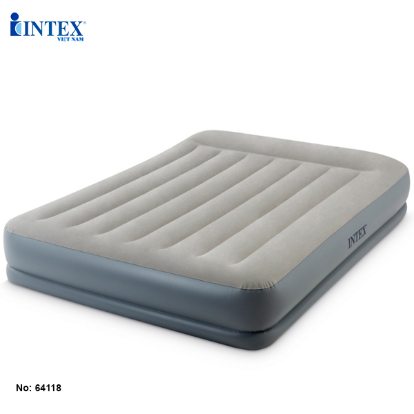 Giường hơi đôi tự phồng công nghệ mới INTEX 64118