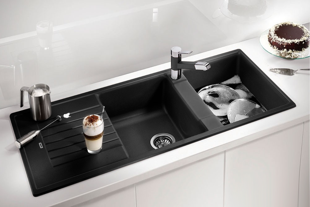 Chậu Rửa Bát Blanco LEXA 8S Anthracite