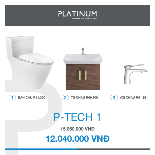 Combo Viglacera Platinum P-TECH 1