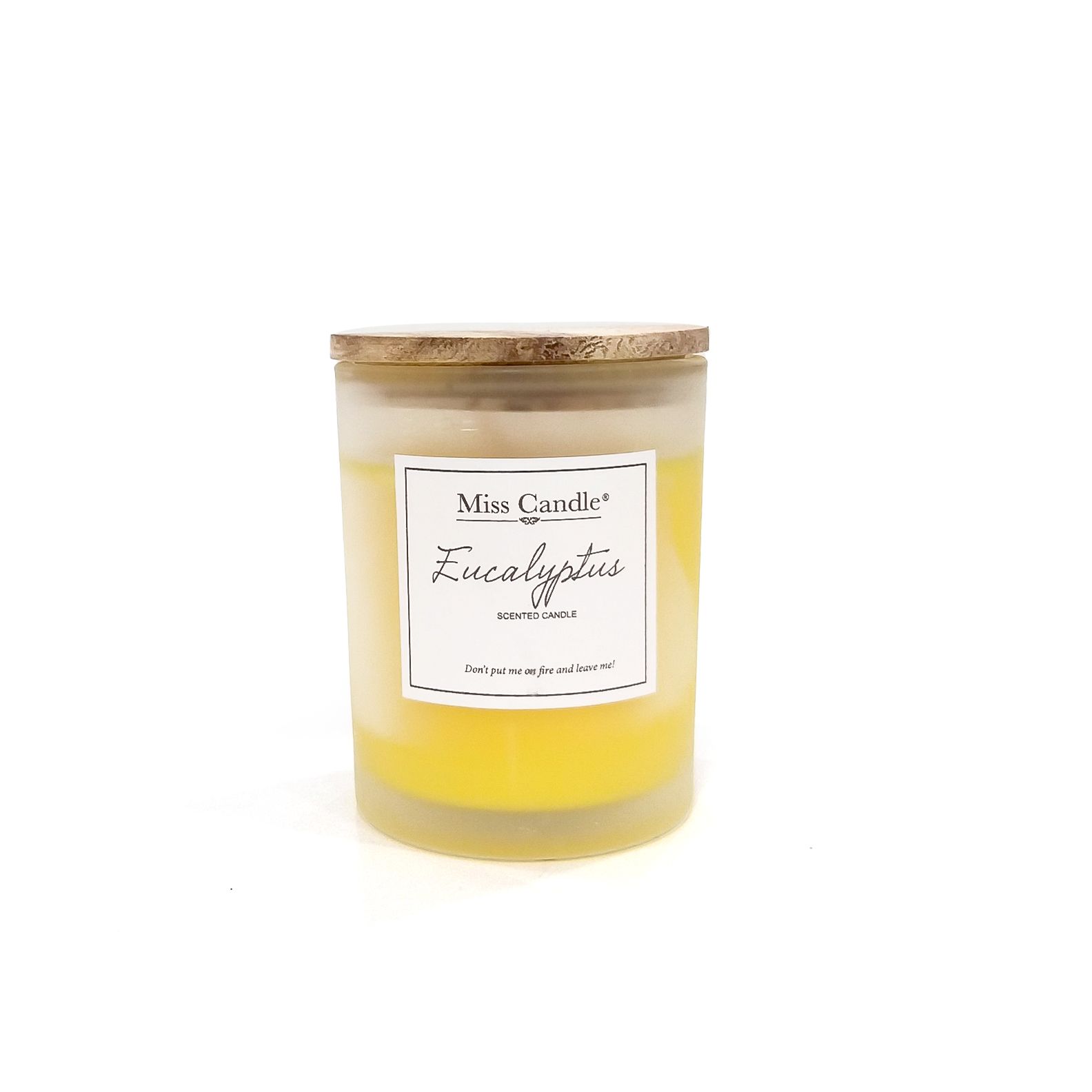 Miss Candle Hũ Thủy Tinh D8H10