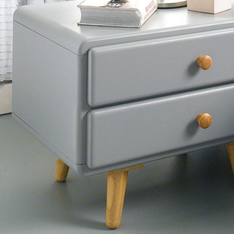 Tủ đầu giường 2 ngăn kéo Rora - Grey