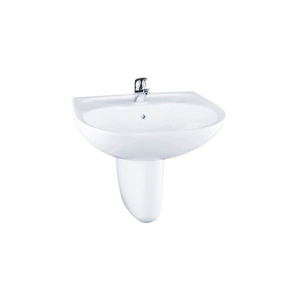 Chậu rửa mặt lavabo chân lửng LHT236CS