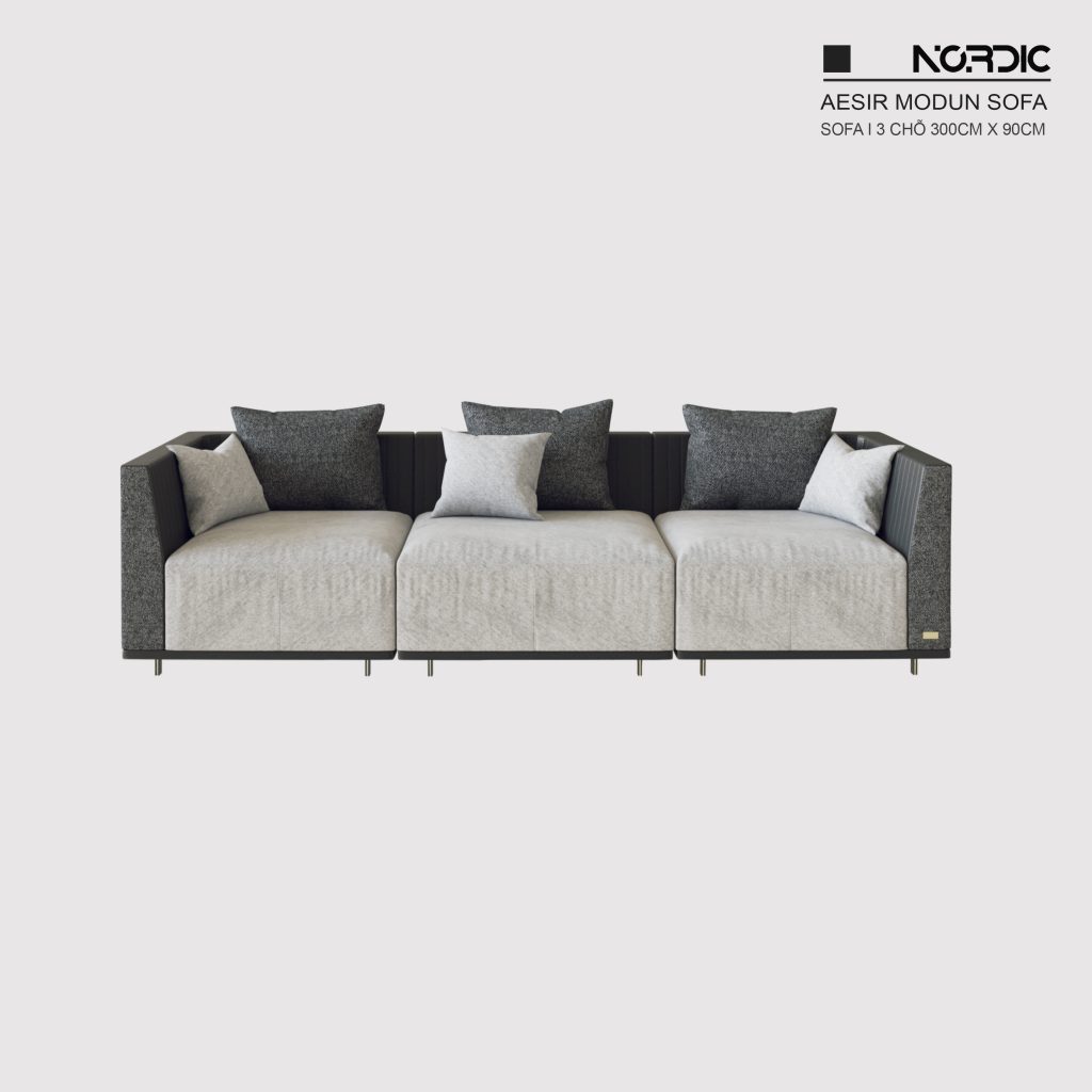 Sofa Aesir I 3 chỗ 3m bản Standard