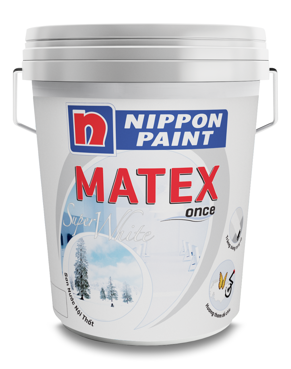 SƠN NIPPON MATEX SUPER WHITE 4.8KG
