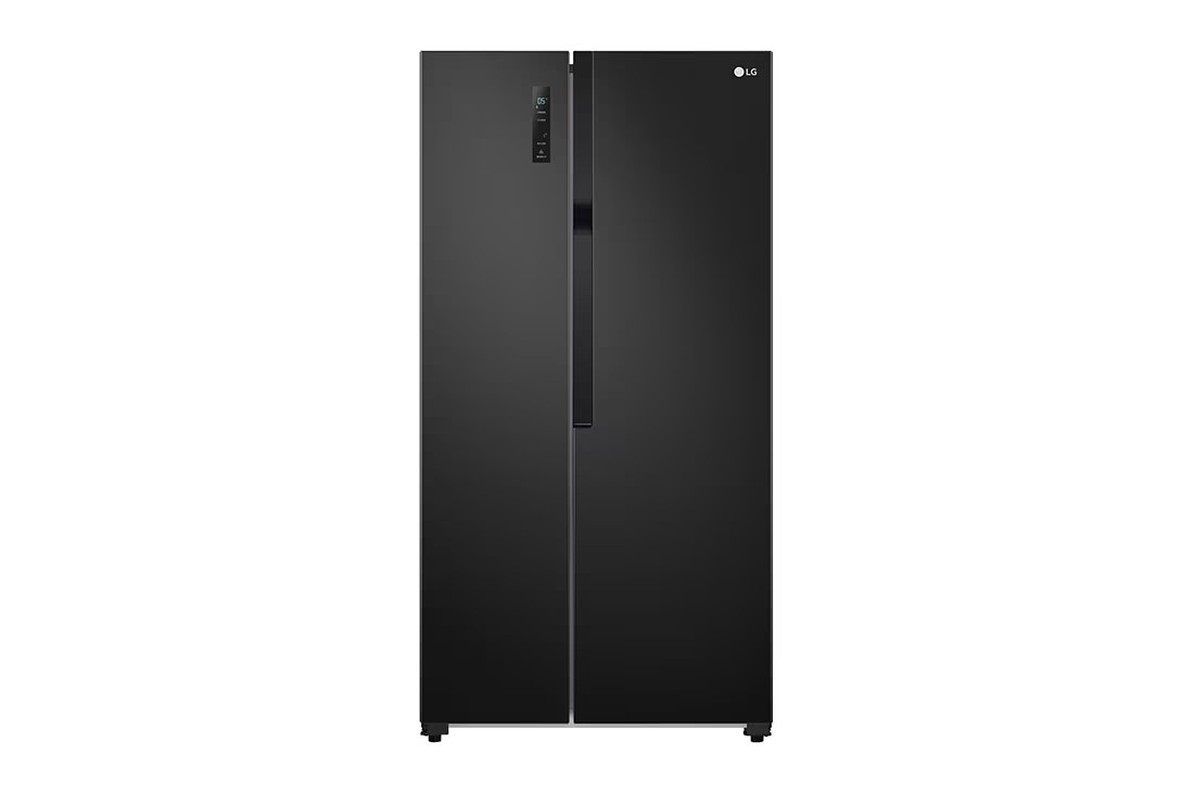 Tủ lạnh LG Smart Inverter Side by side 519L 2 màu đen, bạc